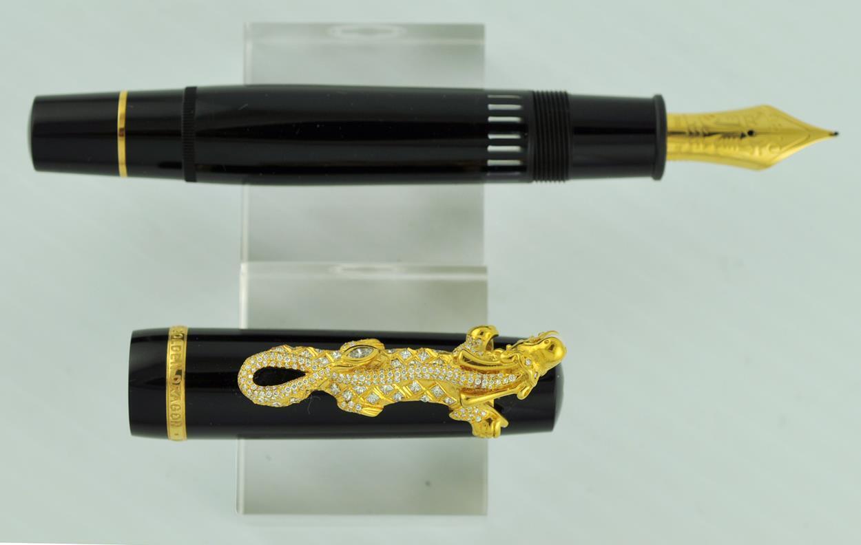 Luxury Montblanc Year of the Dragon Fountain Pens