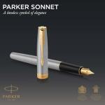 PARKER Sonnet Stainless Steel Fountain Pen