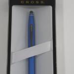 Metallic Blue Vintage Ballpoint Pen by Cross