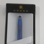 Metallic Blue Vintage Ballpoint Pen by Cross