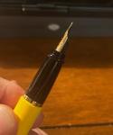 Aurora Ipsilon Yellow Fountain and Ballpoint Pen Set
