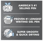 Pilot G2 Fine Point Black Gel Ink Pens 5-Pack