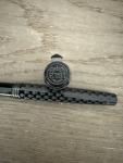 Montegrappa Fortuna Skull Black Steel Nib Fountain Pen