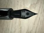 Montegrappa Fortuna Skull Black Steel Nib Fountain Pen