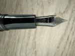 Montegrappa Fortuna Skull Black Steel Nib Fountain Pen