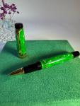 Aurora Primavera Green & Gold Rollerball Limited Edition