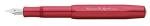 Kaweco AL Sport Fountain Pen - Deep Red Fine Nib