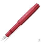 Kaweco AL Sport Fountain Pen - Deep Red Fine Nib