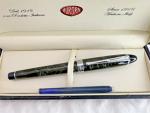 Aurora Ipsilon Deluxe Grey Fountain Pen, Fine Nib