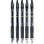 Pilot G2 Fine Point Gel Ink Pens, Black, 5 Pack