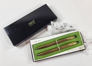 Cross 6601 Gold Filled Pen and Pencil Set