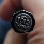 Montegrappa Nero Uno Rollerball with Gunmetal Nib