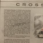 2007 CROSS Luxury Pen 3-Pack Set