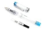 Pilot Prera Transparent Light Blue Calligraphy Fountain Pen