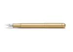 Kaweco LILIPUT Brass Fountain Pen - Extra Wide