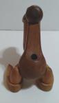 Vintage Swank Wood Pen Pencil Holder - Pelican Design