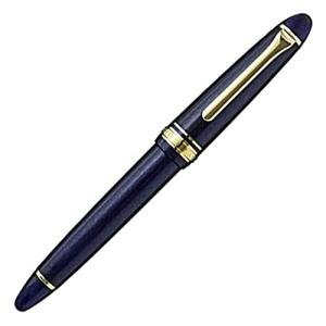 Sailor Fountain Pen Blue with Light Gold Trim