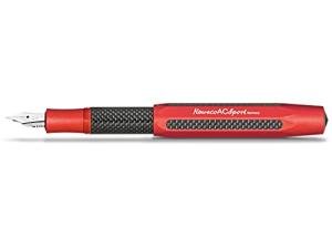 Kaweco AC Sport Fountain Pen - Carbon Red Fine
