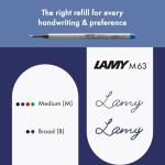 Lamy Safari Vista Rollerball Pen with Ergonomic Grip