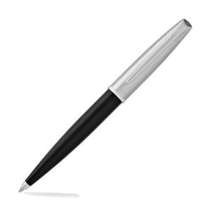 Aurora Black Barrel Ballpoint Pen with Chrome Cap