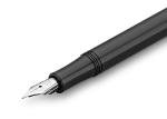 Kaweco LILIPUT Black Fountain Pen - Broad Nib