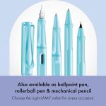 LAMY Safari Aquasky Fountain Pen with Ergonomic Grip