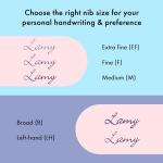 Lamy AL-Star Black Purple Fountain Pen with Grip