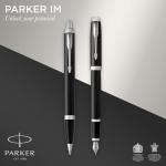 PARKER IM Duo Black Pen Set with Pouch