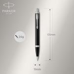 PARKER IM Duo Black Pen Set with Pouch