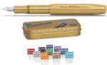 Kaweco Brass Sport Fountain Pen with Ink Set