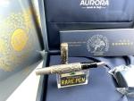 Aurora Benvenuto Cellini Sterling Silver Fountain Pen