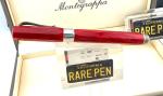 1990s Montegrappa Symphony Red Fountain Pen