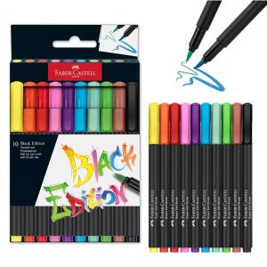 Faber Castell Black Edition Brush Tip Marker Set