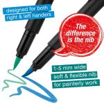Faber Castell Black Edition Brush Tip Marker Set