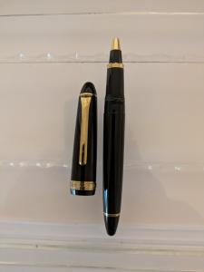 Sailor Profit Rollerball Pen in Black Gold Trim