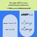 Lamy Safari Yellow Rollerball Pen, Ergonomic Grip