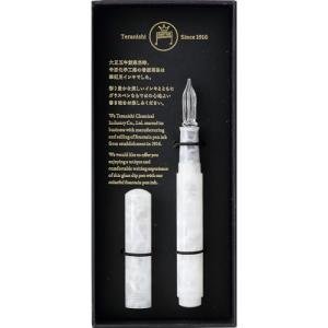 Teranishi GLAAL-JW Guitar Glass Pen, Aurora White