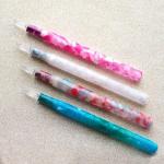 Teranishi GLAAL-JW Guitar Glass Pen, Aurora White