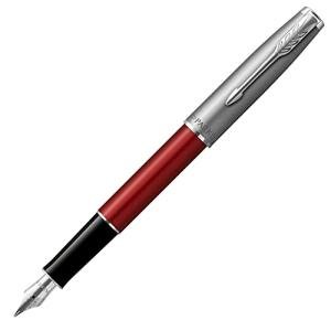PARKER Sonnet Essential Red Fountain Pen, Fine Point