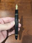Sailor 1911 Large Black Gold Trim Fountain Pen