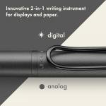 Lamy Safari All Black Twin Pen: Stylus & Ballpoint