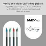 Lamy Safari All Black Twin Pen: Stylus & Ballpoint