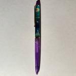 Florida Floaty Pen with Flamingos and Ocean Scene