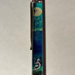 Florida Floaty Pen with Flamingos and Ocean Scene