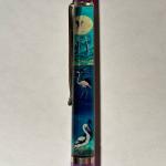 Florida Floaty Pen with Flamingos and Ocean Scene