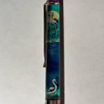 Florida Floaty Pen with Flamingos and Ocean Scene
