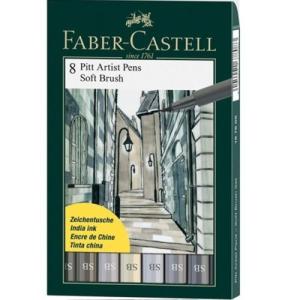 Faber-Castell Pitt Artist Pens - Soft Brush Nib