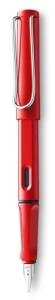 Lamy Safari Fountain Pen with Medium Nib - Red