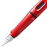 Lamy Safari Fountain Pen with Medium Nib - Red