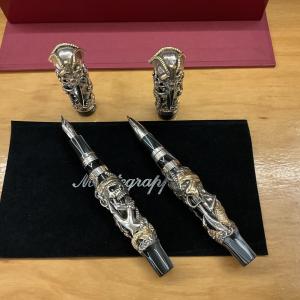 Montegrappa Cult Pirates Fountain and Rollerball Set